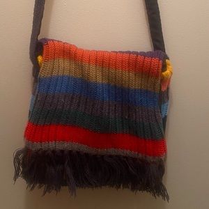 Crossbody bag / purse / striped